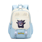 Pokemon Gengar  Waterproof Backpacks Kids School Bags Teenagers Backpack